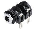 Złącze audio, Gniazdo, Mono, Kąt prosty, 6.35 mm, Opakowanie 5 sztuk